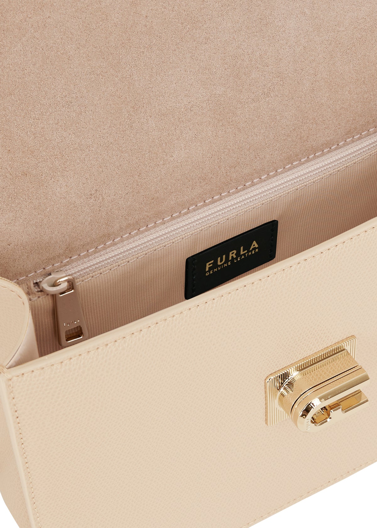 1927 S Beige Leather Cross-Body Bag