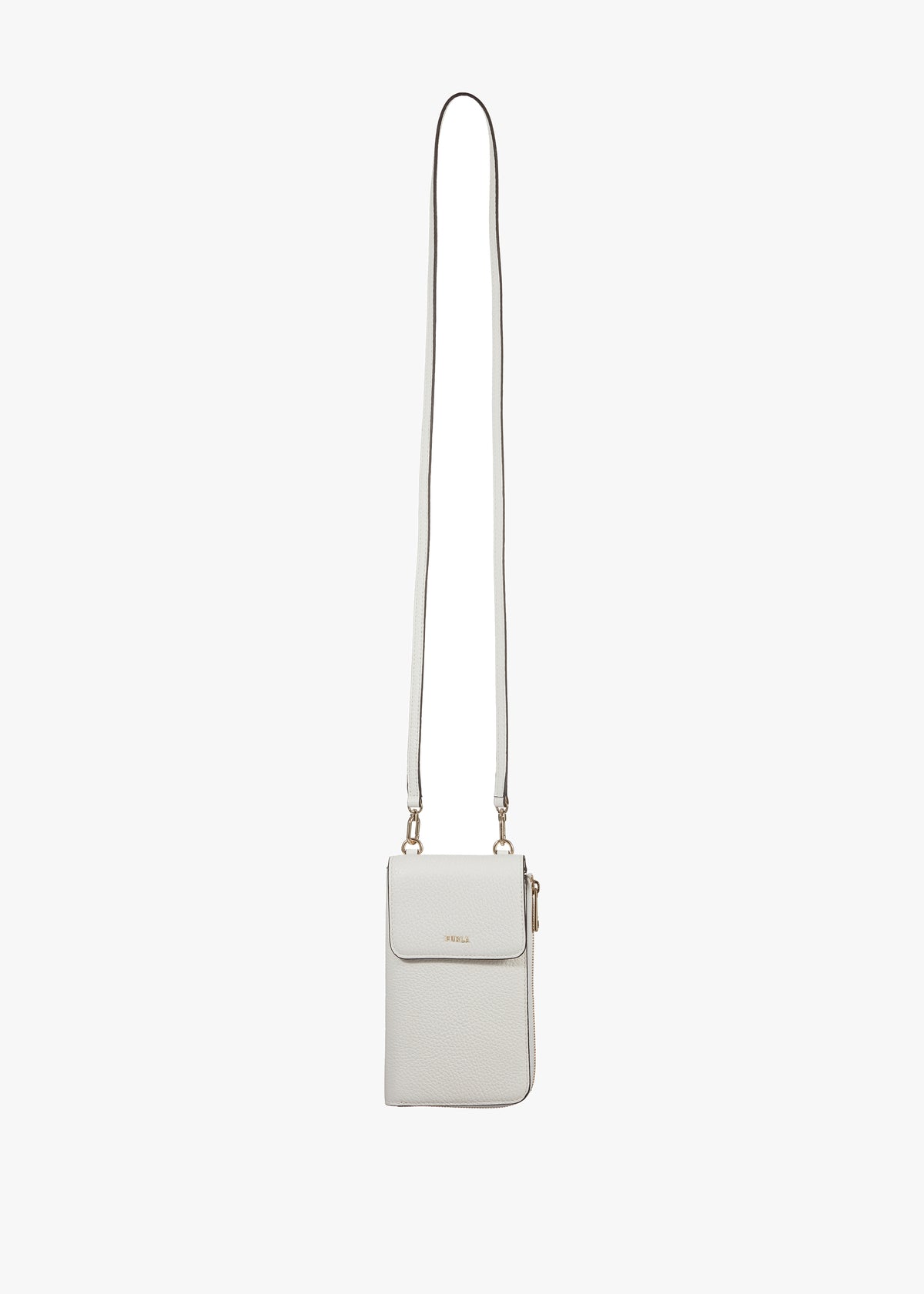 Babylon White Leather Mini Bag