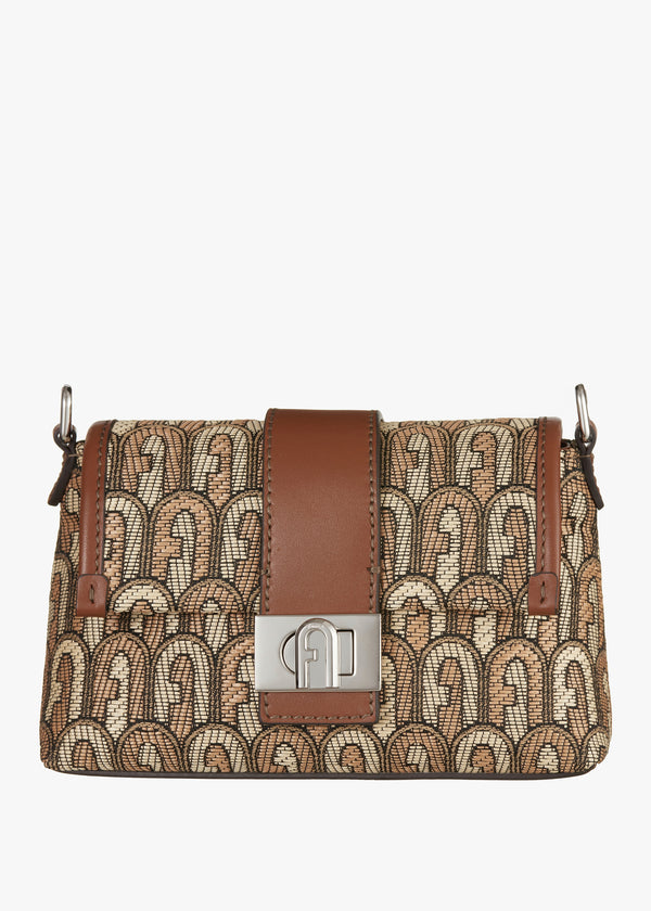 Mini Charlie Multi Fabric Cross-Body Bag