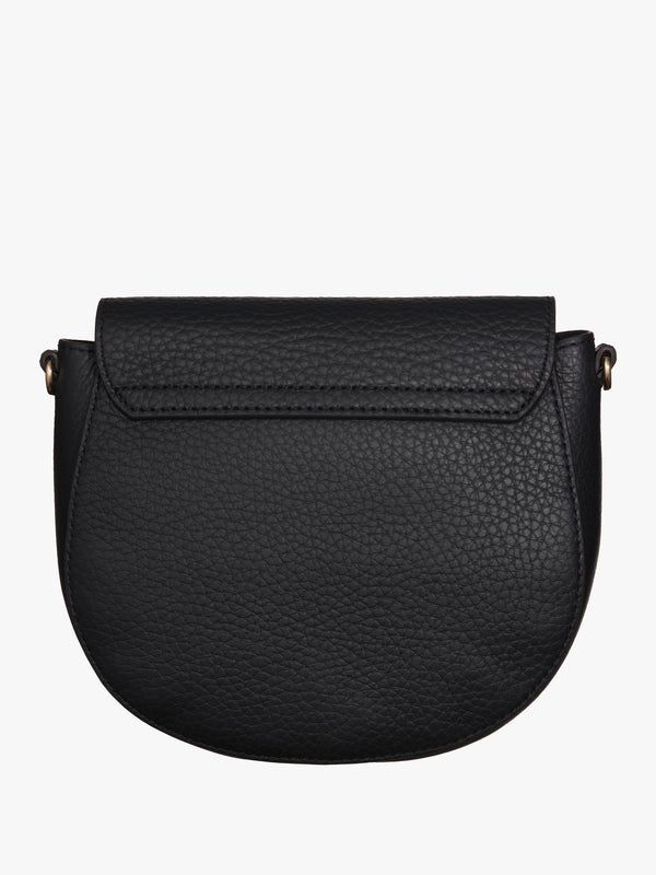 Club 2 Black Leather Mini Cross-Body Bag