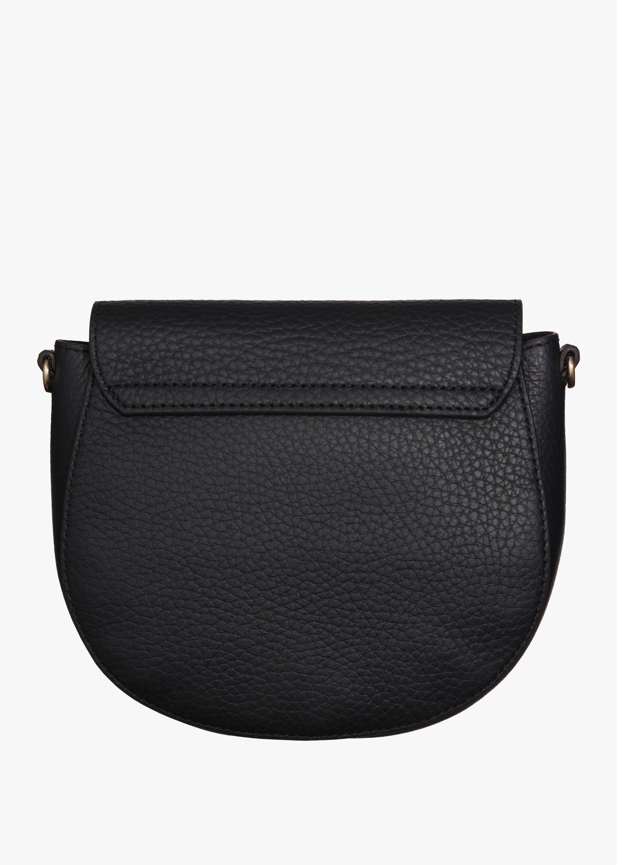 Club 2 Black Leather Mini Cross-Body Bag