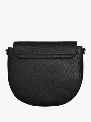 Club 2 Black Leather Cross-Body Bag