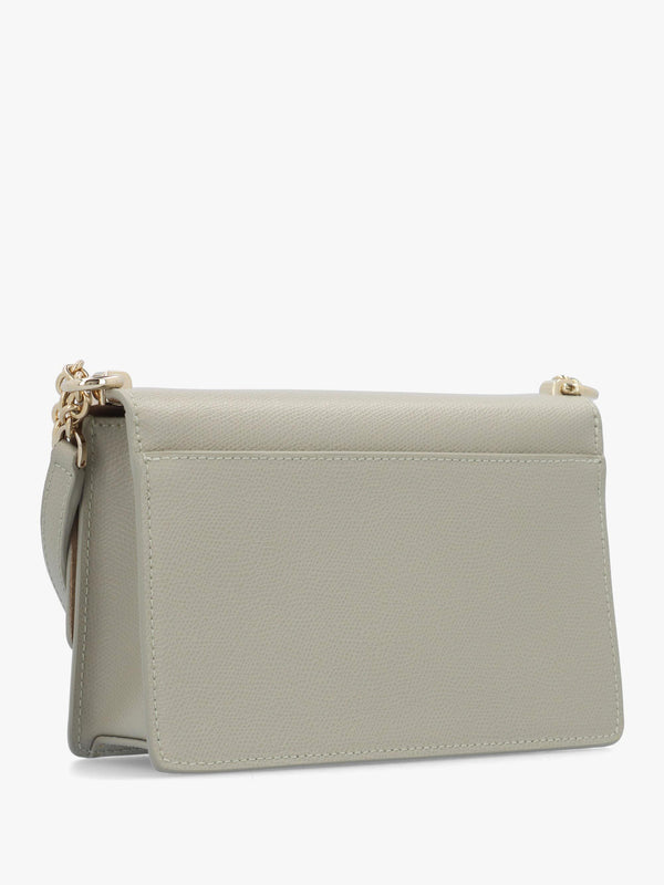 Mini 1927 Ares Grey Leather Cross-Body Bag