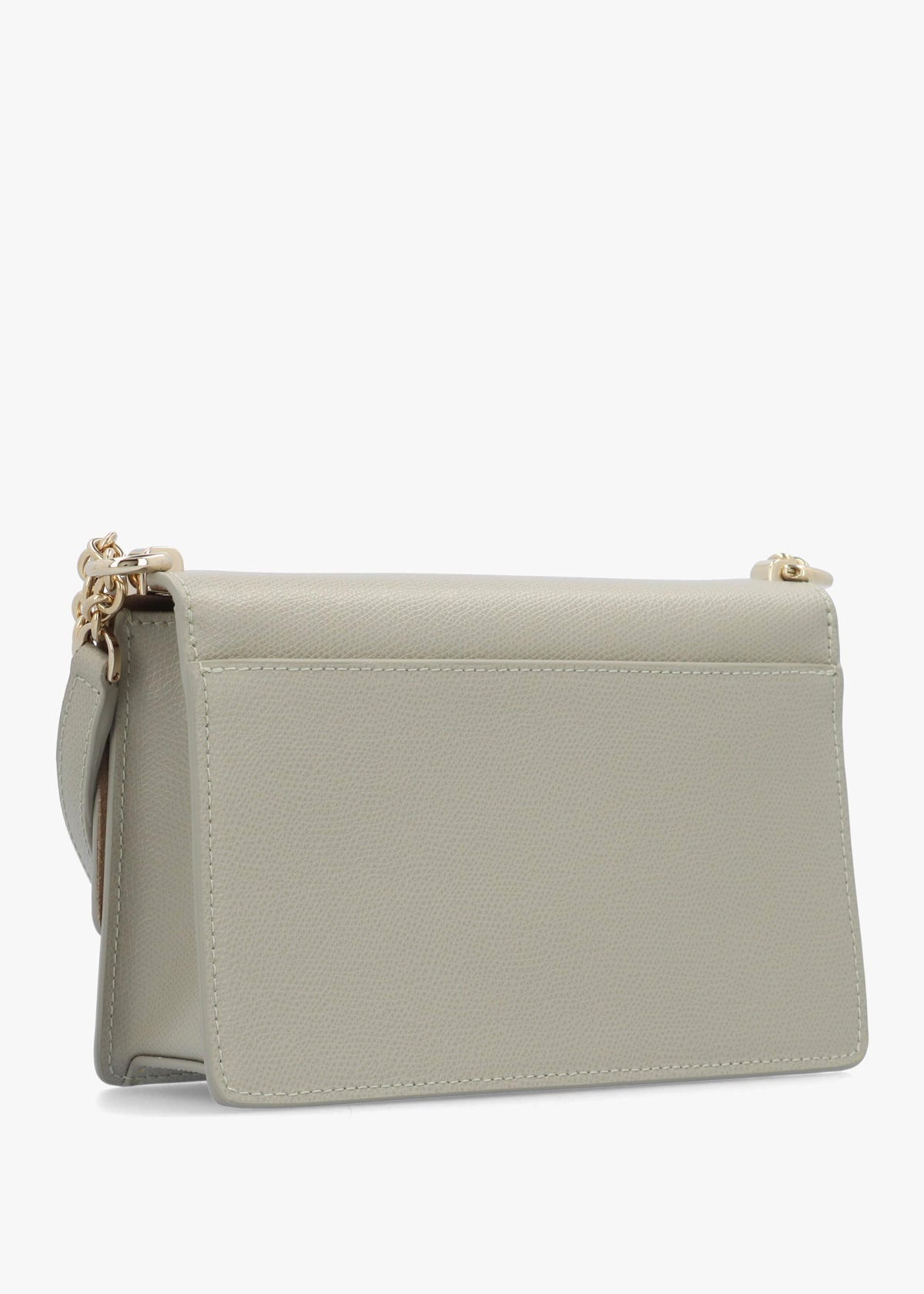 Mini 1927 Ares Grey Leather Cross-Body Bag