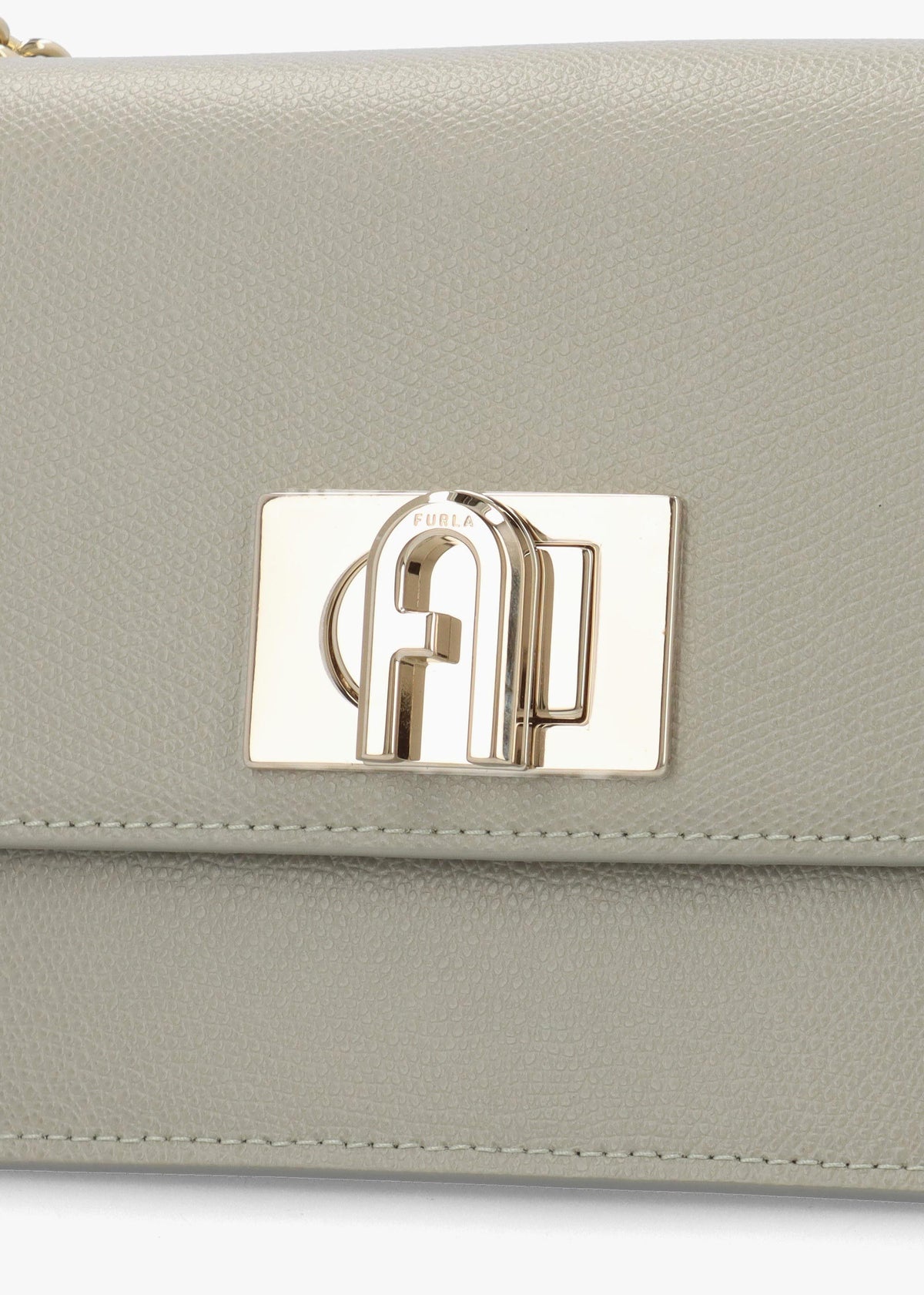 Mini 1927 Ares Grey Leather Cross-Body Bag
