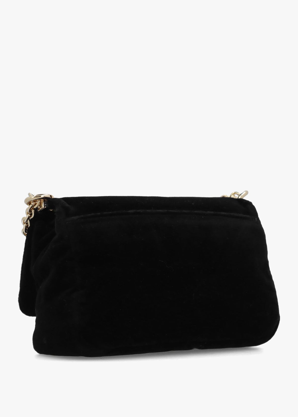Furla Mini 1927 20 Black Velvet Cross-Body Bag