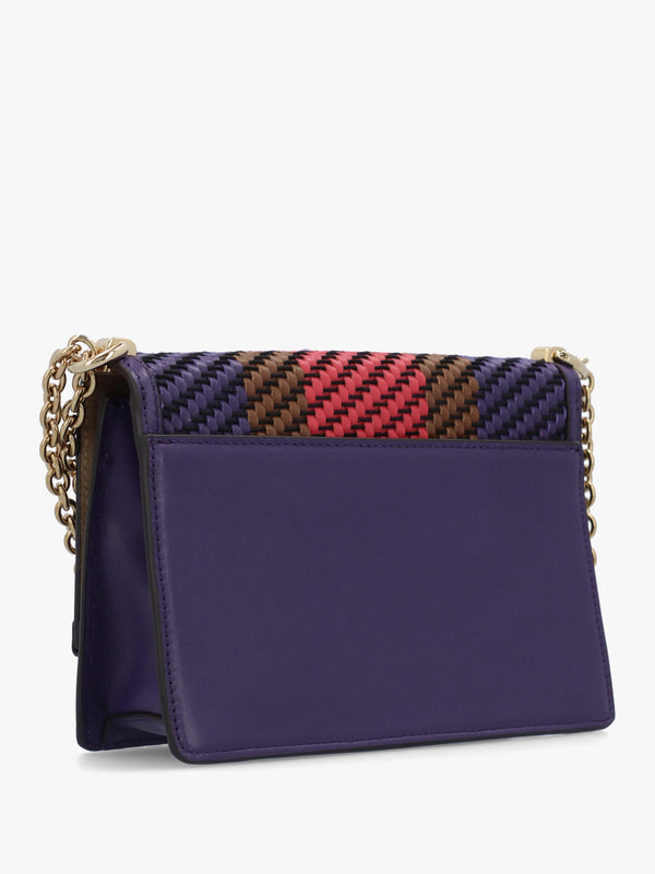 FURLA Mini 1927 20 Woven Multi Leather Cross-Body Bag