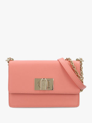 Furla Mini 1927 20 Pink Leather Cross-Body Bag