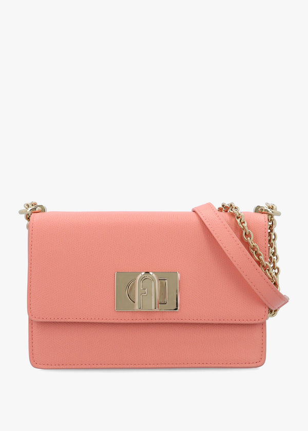Furla Mini 1927 20 Pink Leather Cross-Body Bag