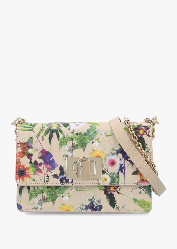 Furla Mini 1927 20 Floral Multi Leather Cross-Body Bag