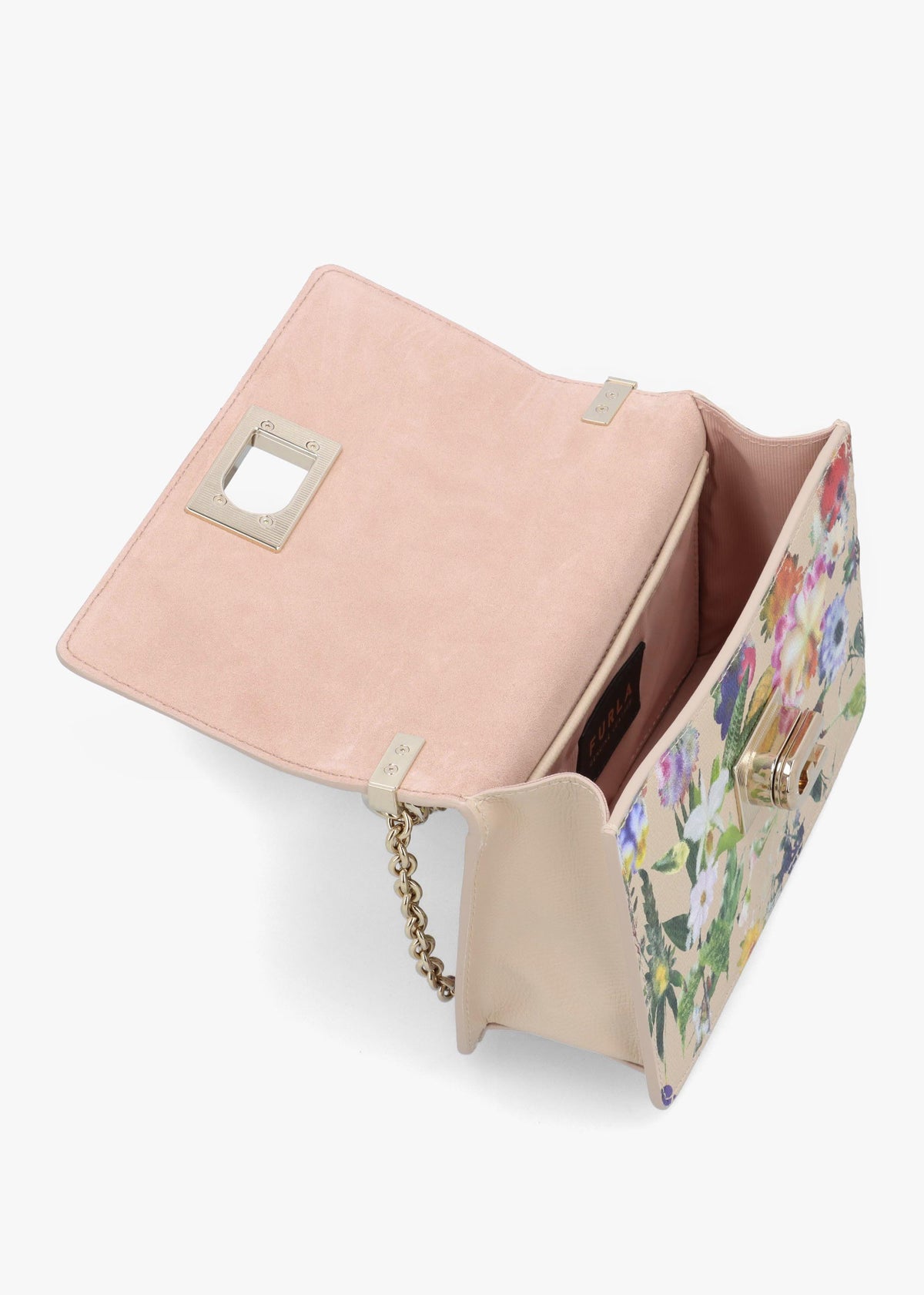 Furla Mini 1927 20 Floral Multi Leather Cross-Body Bag