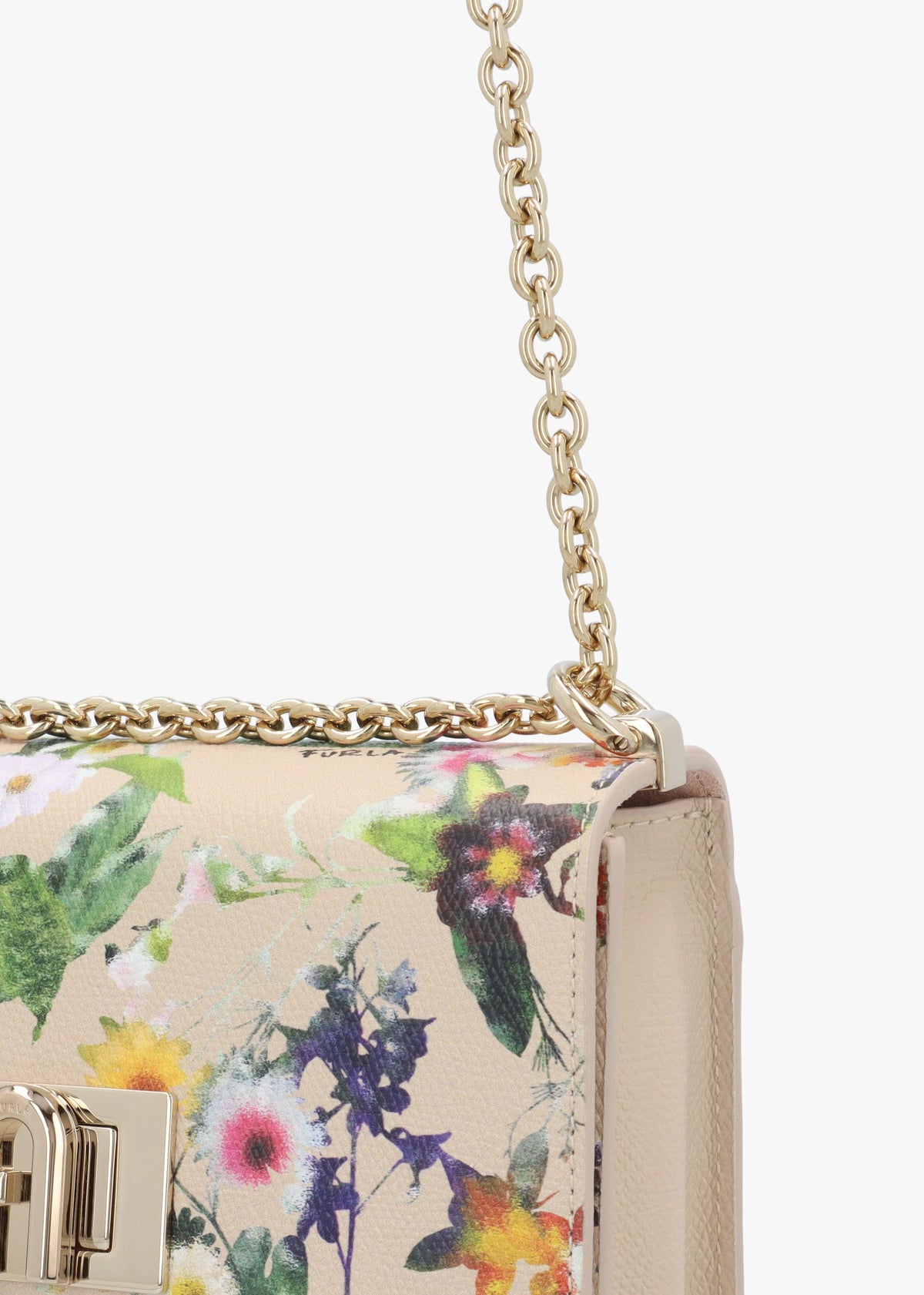 Furla Mini 1927 20 Floral Multi Leather Cross-Body Bag