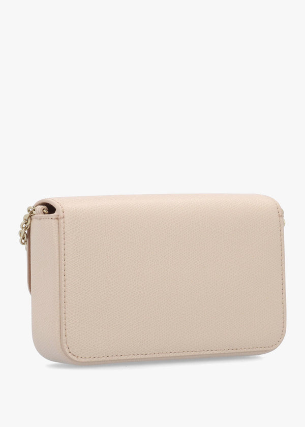 Furla Mini 1927 Beige Leather Cross-Body Bag