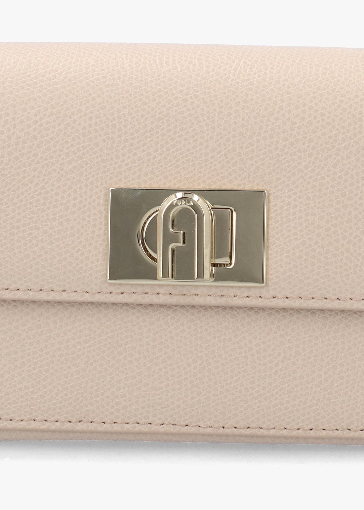 Furla Mini 1927 Beige Leather Cross-Body Bag