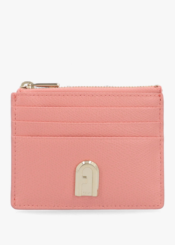 1927 Pink Leather Card Purse