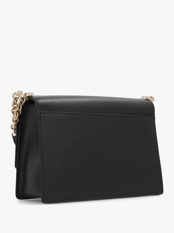 Small 1927 24 Black Leather Cross-Body Bag