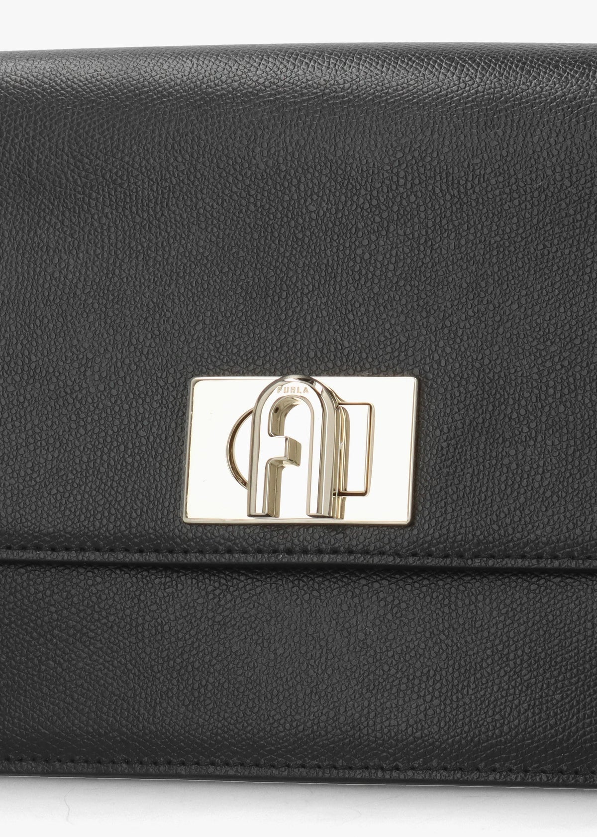 Small 1927 24 Black Leather Cross-Body Bag