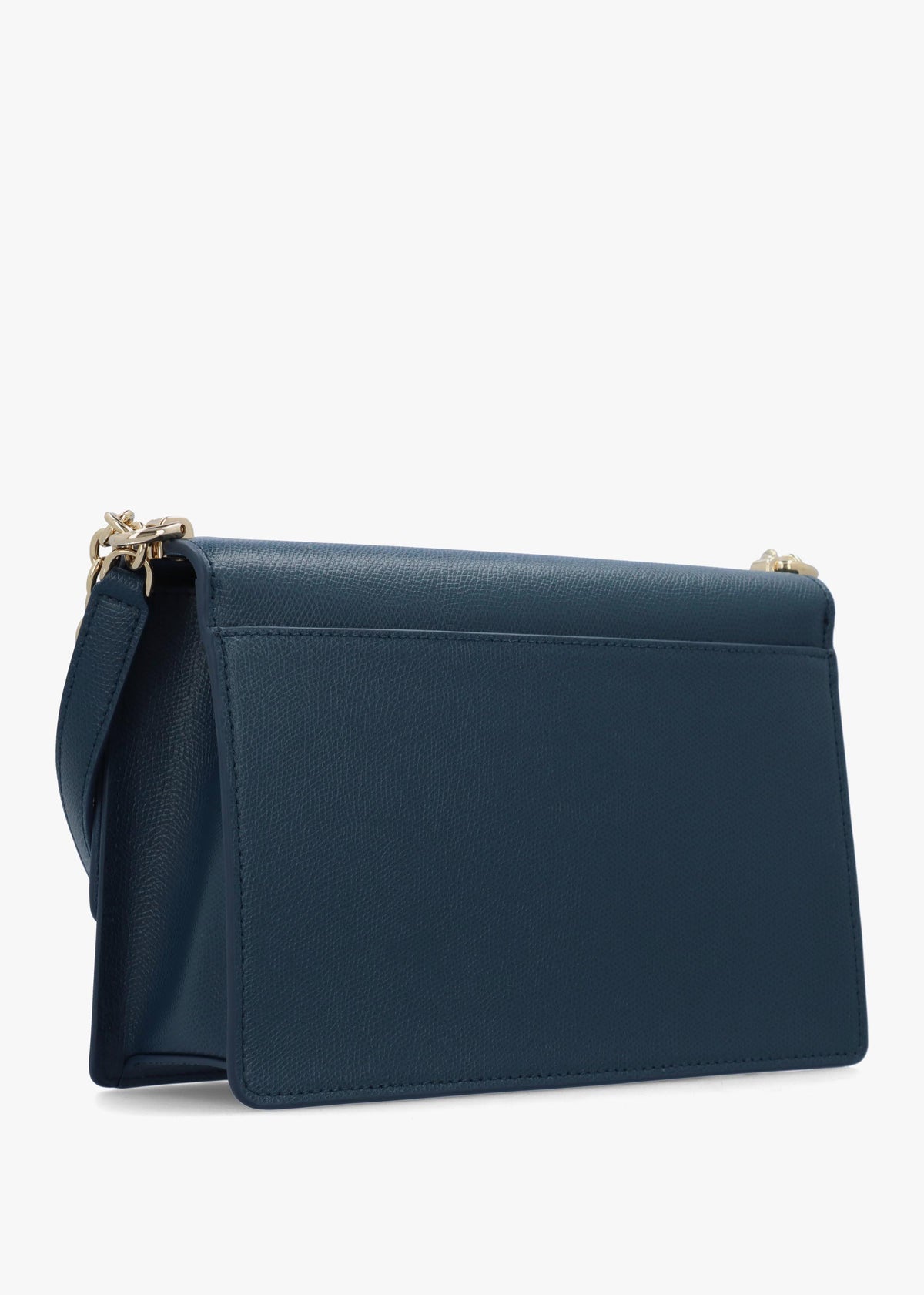 Furla Small 1927 24 Blue Leather Cross-Body Bag