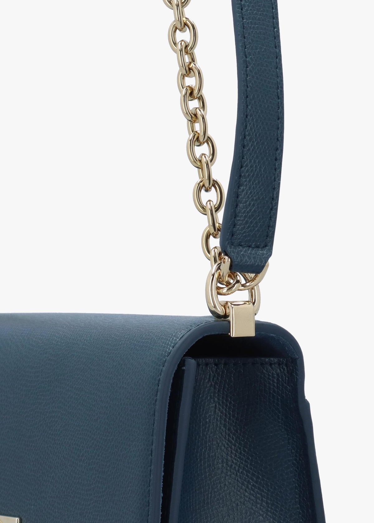 Furla Small 1927 24 Blue Leather Cross-Body Bag
