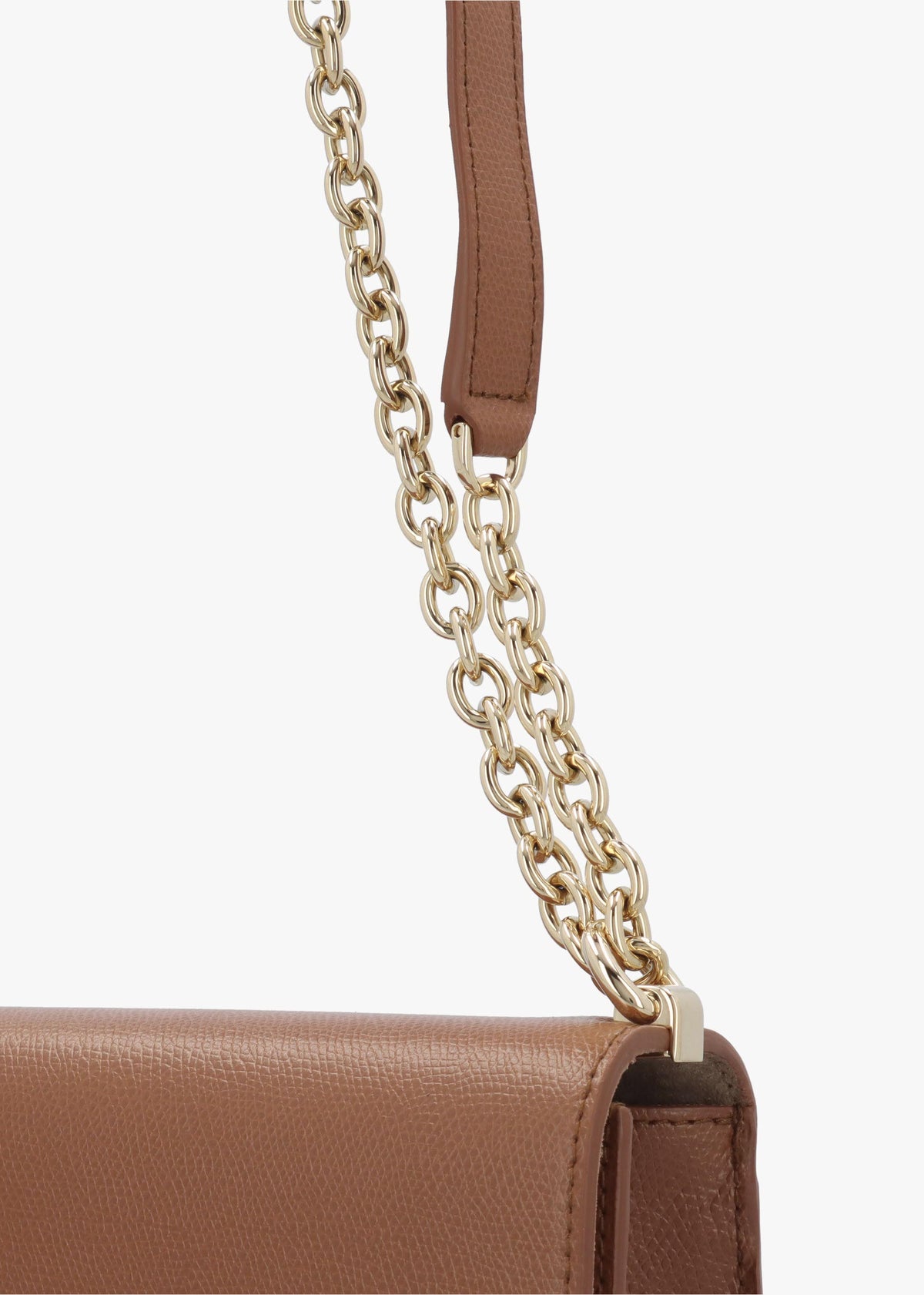 Small 1927 24 Tan Leather Cross-Body Bag