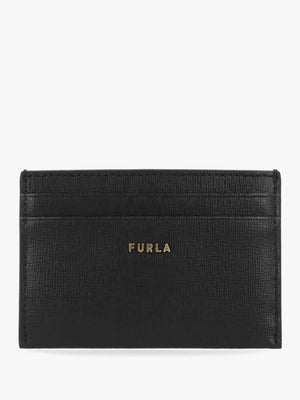 Babylon Black Leather Card Case