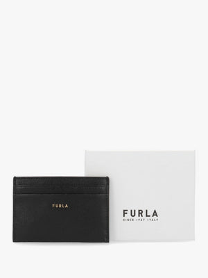 Babylon Black Leather Card Case