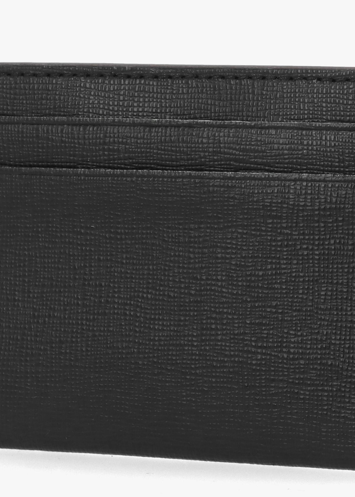 FURLA BABYLON S CARD CASE - Black Leather