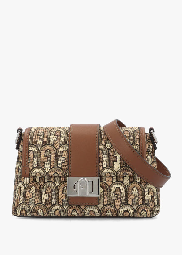Furla Mini Charlie Multi Jacquard Cross-Body Bag