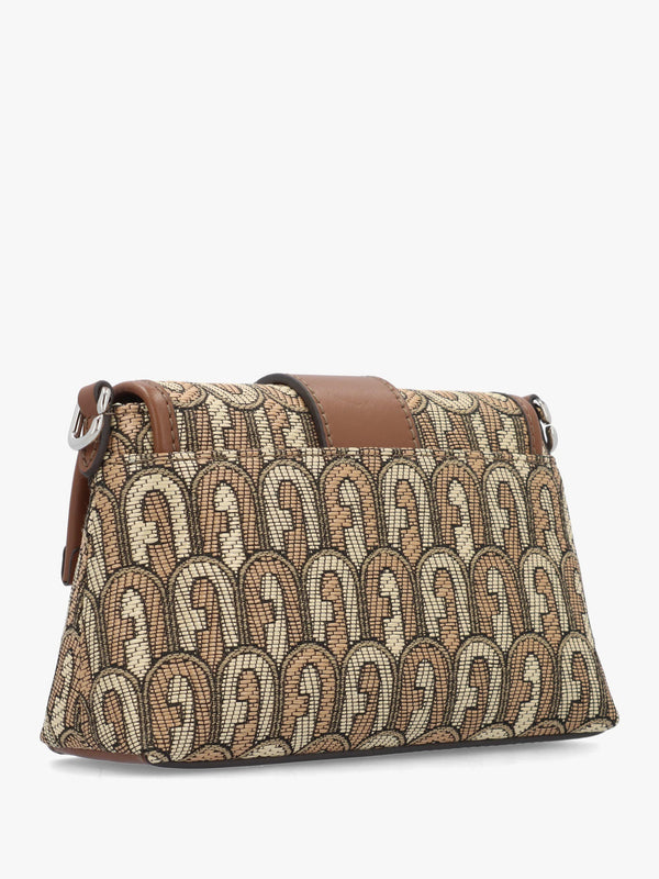 Furla Mini Charlie Multi Jacquard Cross-Body Bag