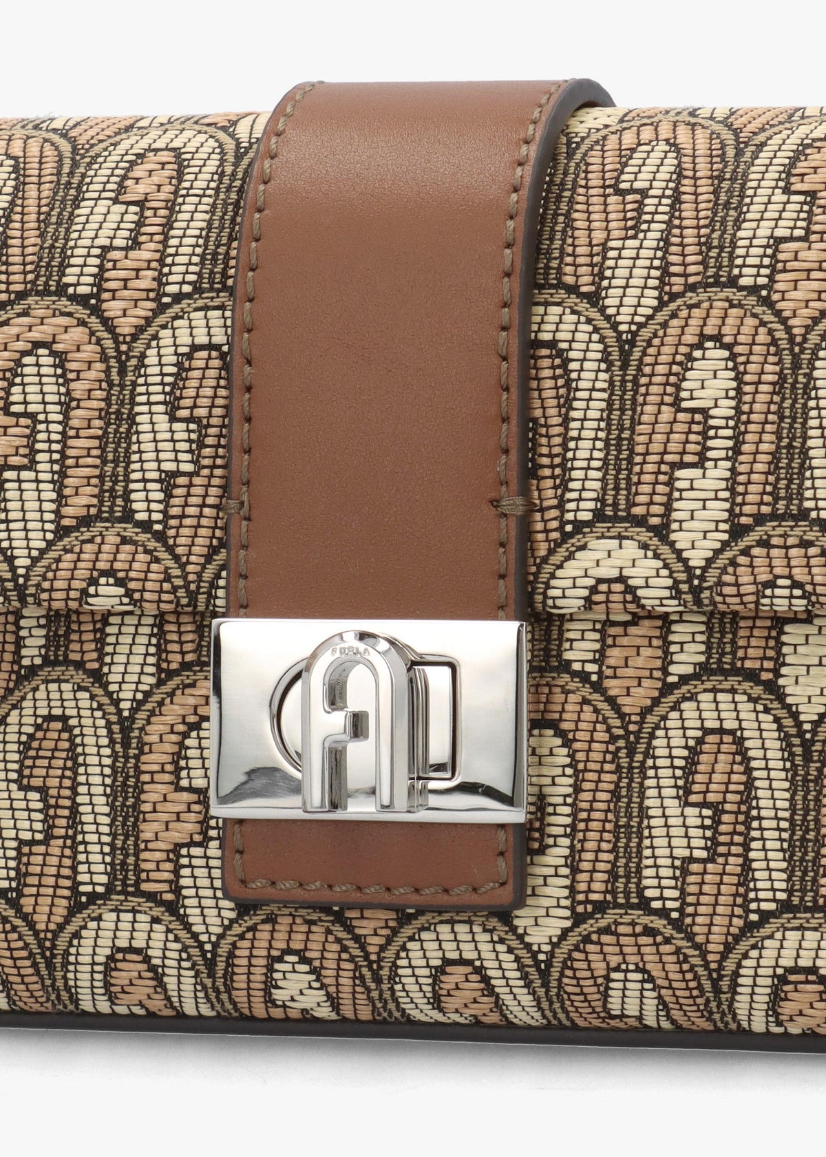 Furla Mini Charlie Multi Jacquard Cross-Body Bag