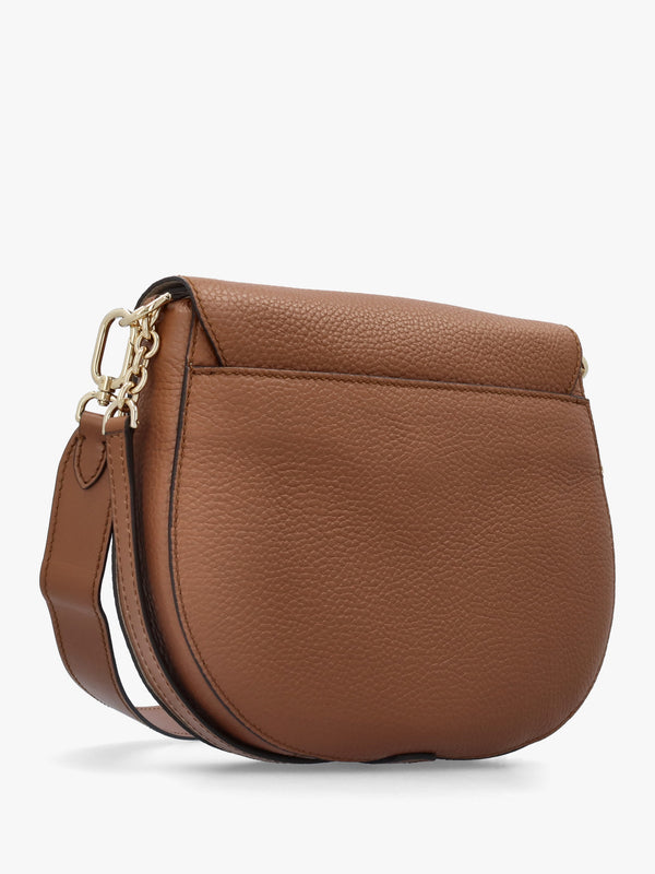 Furla Club 2 Tan Leather Cross-Body Bag