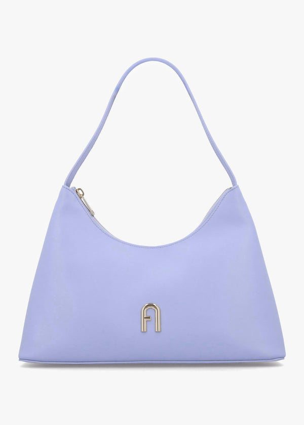 Furla Small Diamante Light Purple Leather Shoulder bag