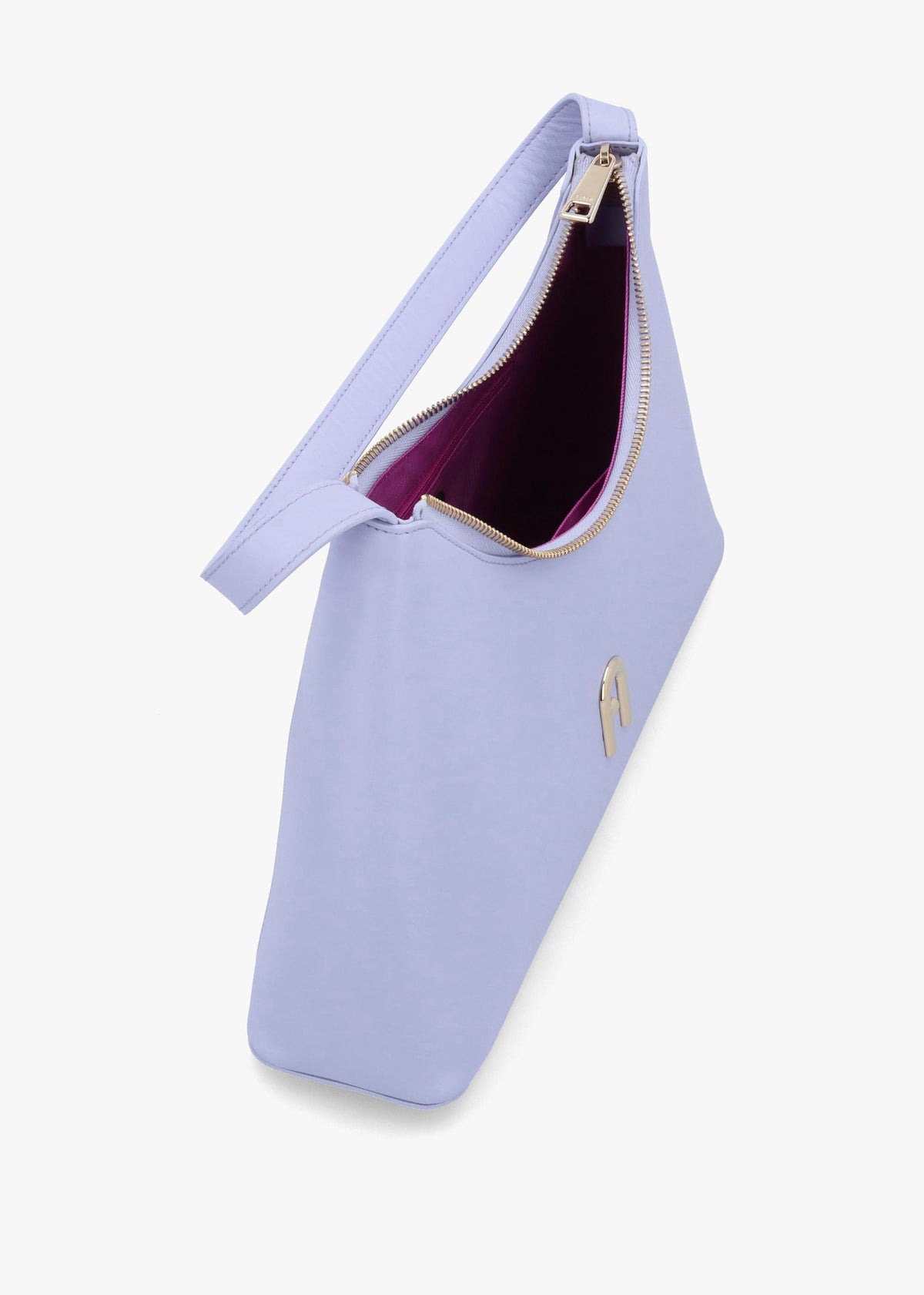Furla Small Diamante Light Purple Leather Shoulder bag