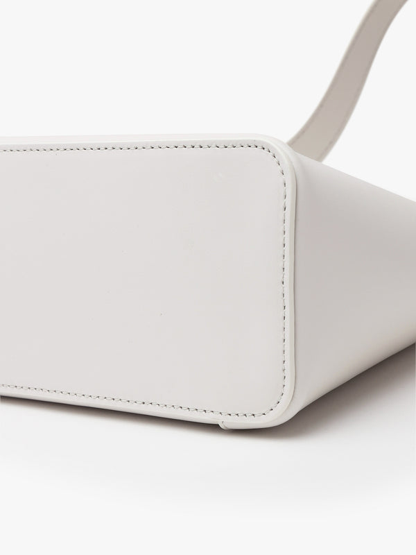 FURLA Small Diamante Cream Leather Shoulder Bag