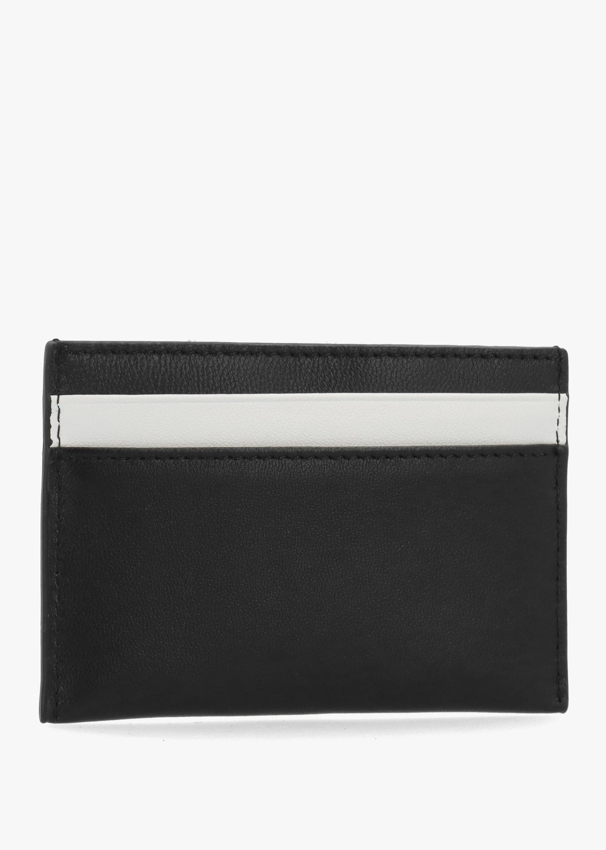 FURLA Iris Black Leather Card Case