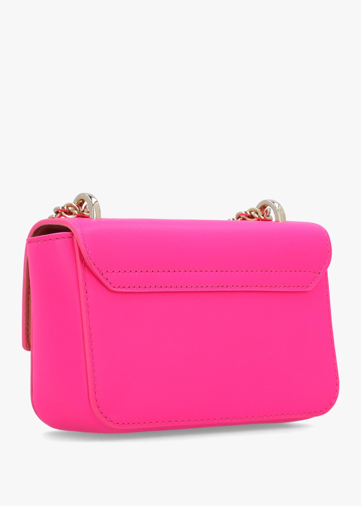 Furla Mini Metropolis Hot Pink Leather Cross-Body Bag