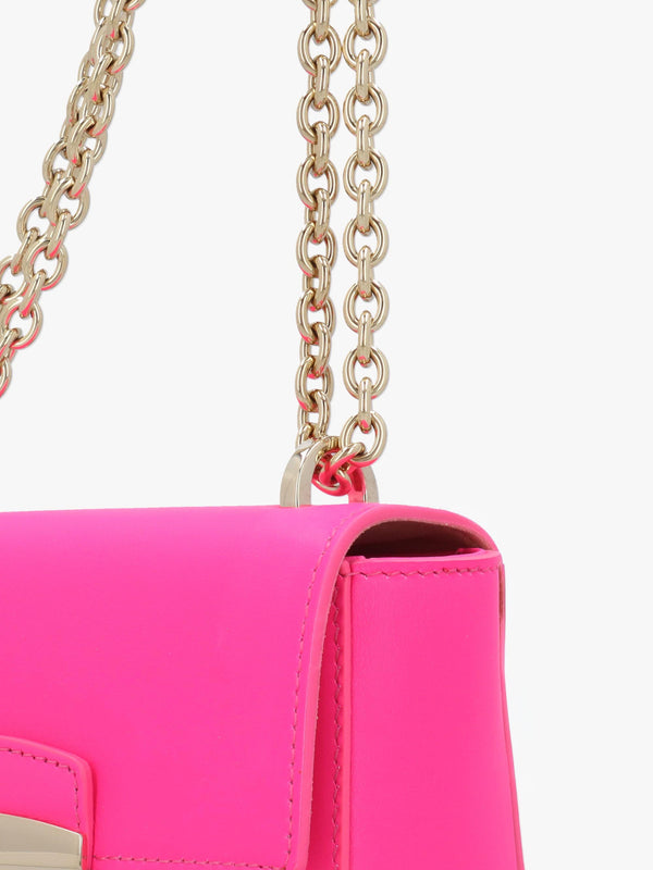 Furla Mini Metropolis Hot Pink Leather Cross-Body Bag