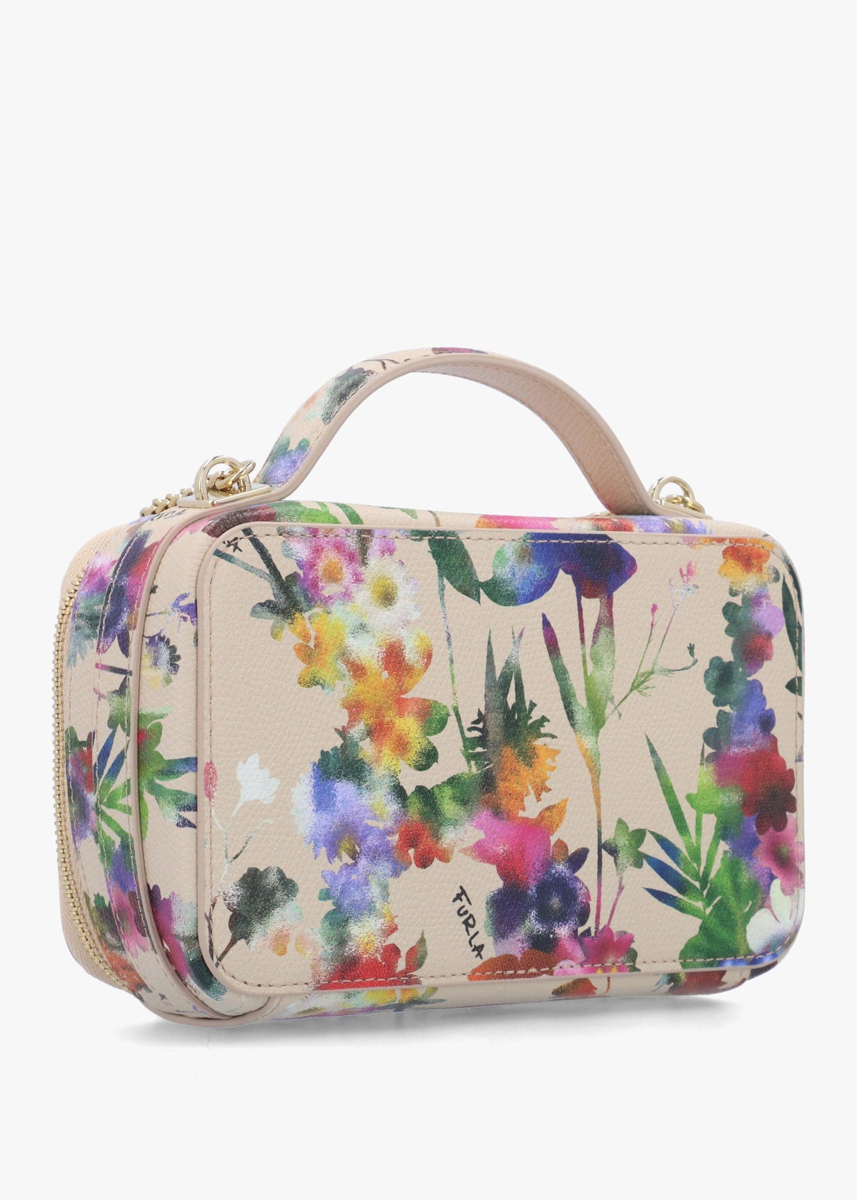 Furla Mini Babylon Floral Multi Cross-Body Bag