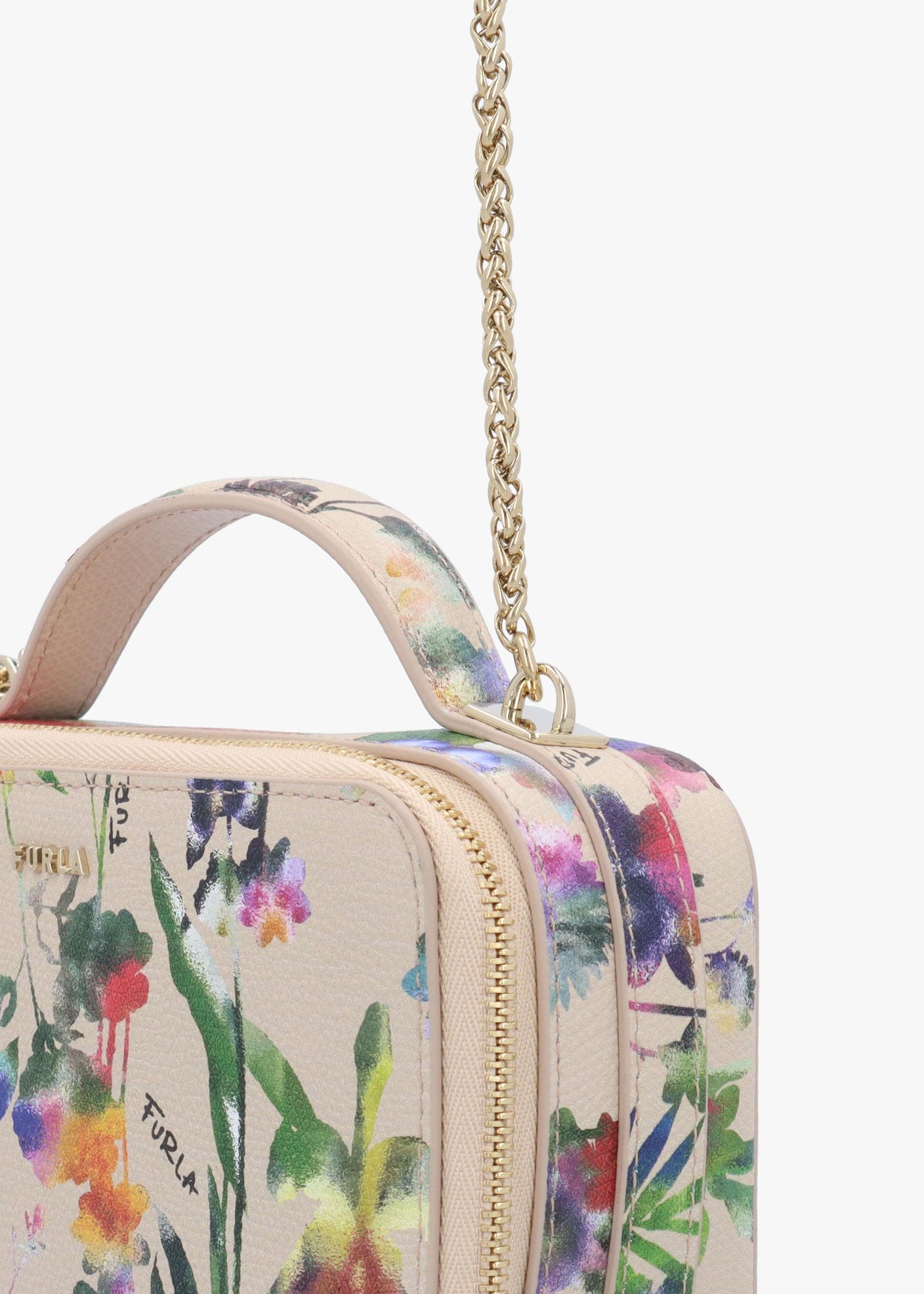 Furla Mini Babylon Floral Multi Cross-Body Bag