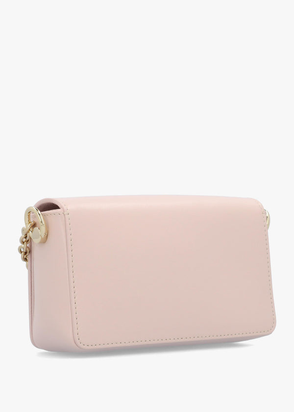Mini My Joy Light Pink Leather Cross-Body Bag