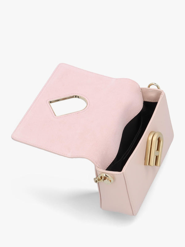 Mini My Joy Light Pink Leather Cross-Body Bag