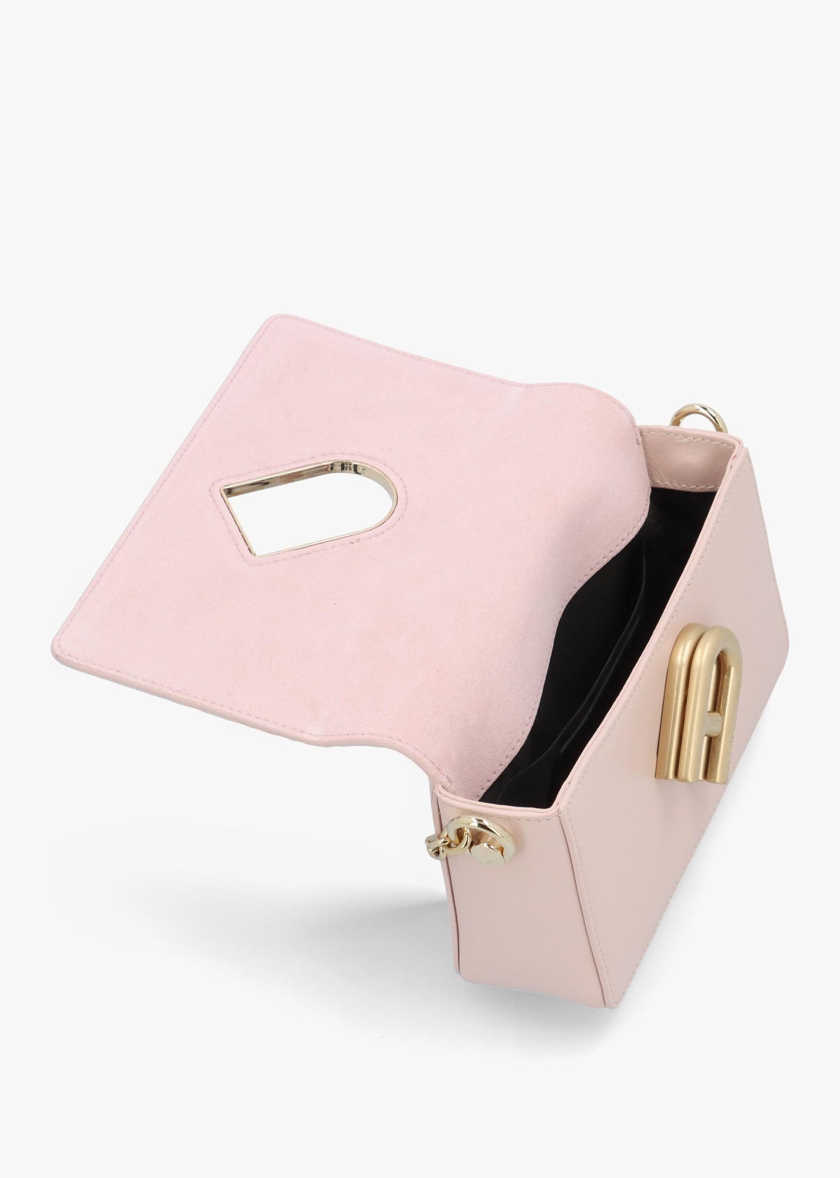 Mini My Joy Light Pink Leather Cross-Body Bag