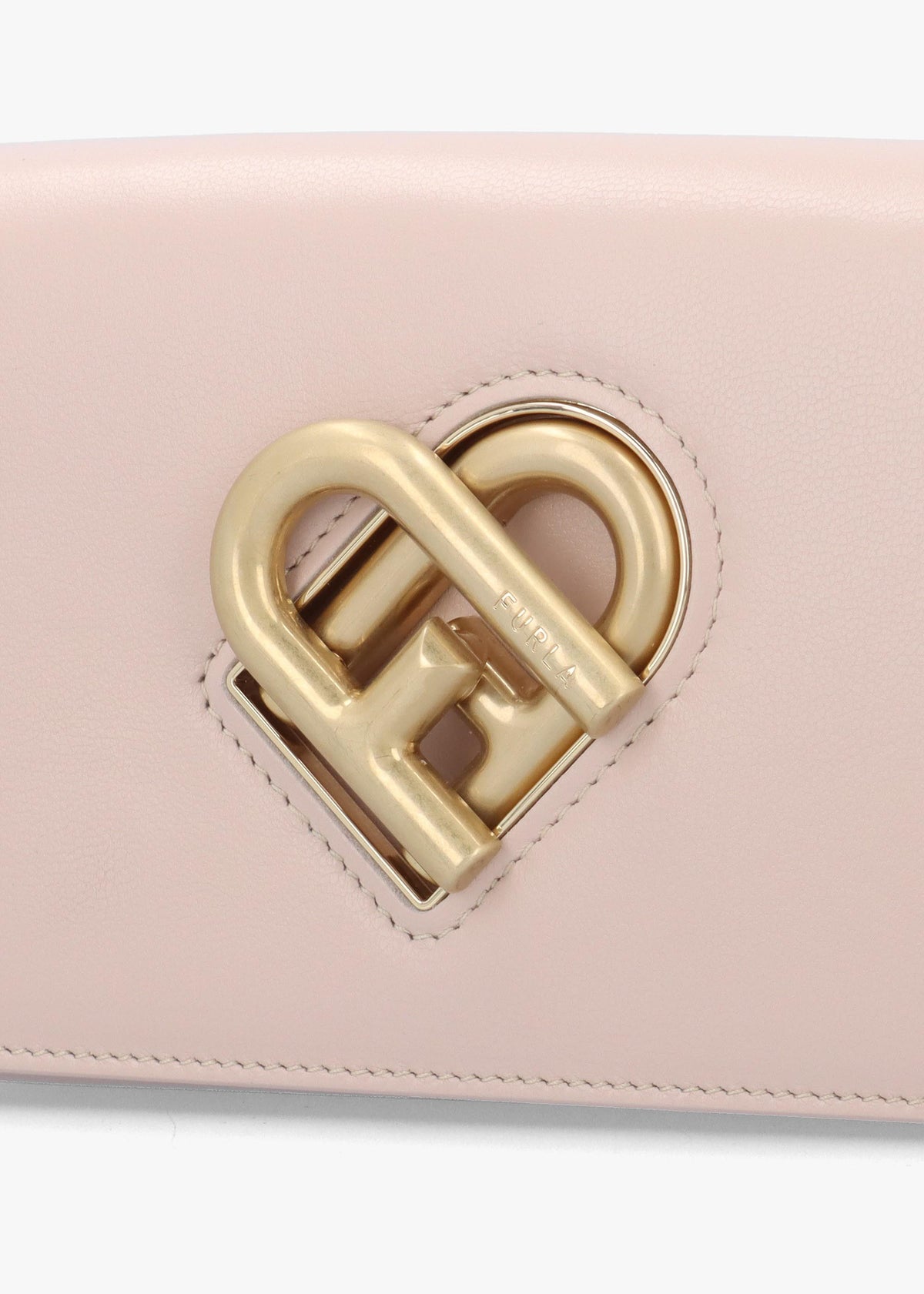 Mini My Joy Light Pink Leather Cross-Body Bag