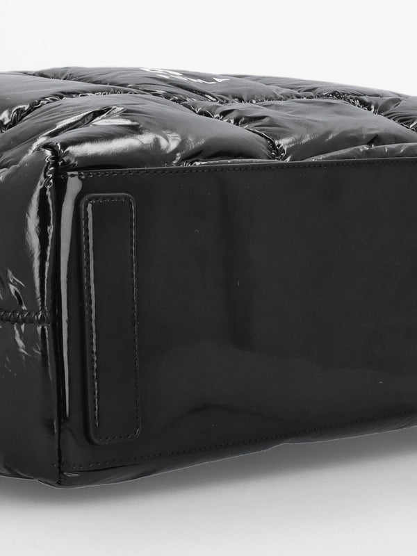 Furla Large Opportunity Soft Quilted Black Tote Bag