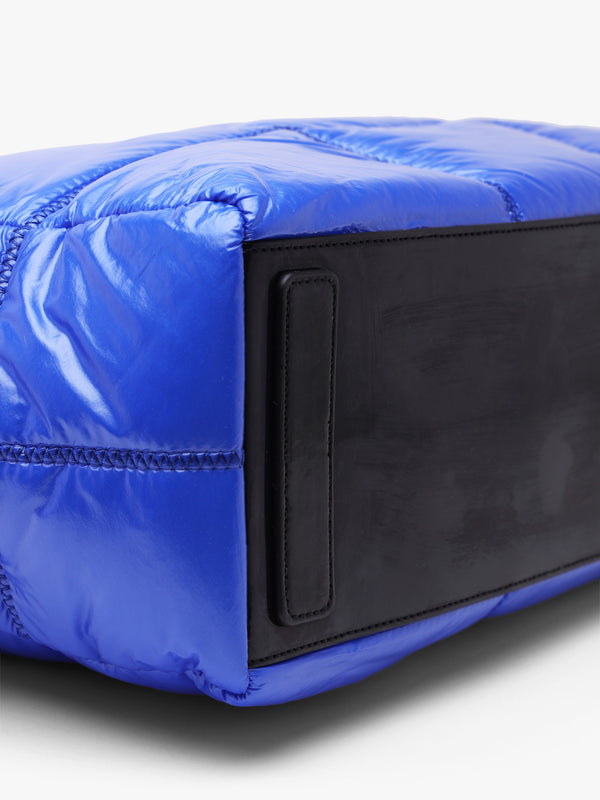 Large Opportunity Soft Quilted Blue Tote Bag