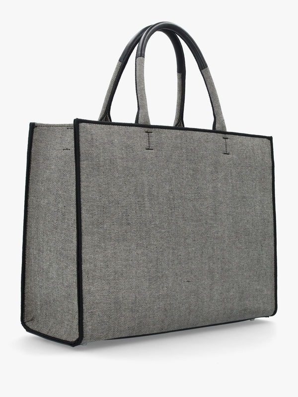 Furla Large Opportunity Grey Denim Tote Bag