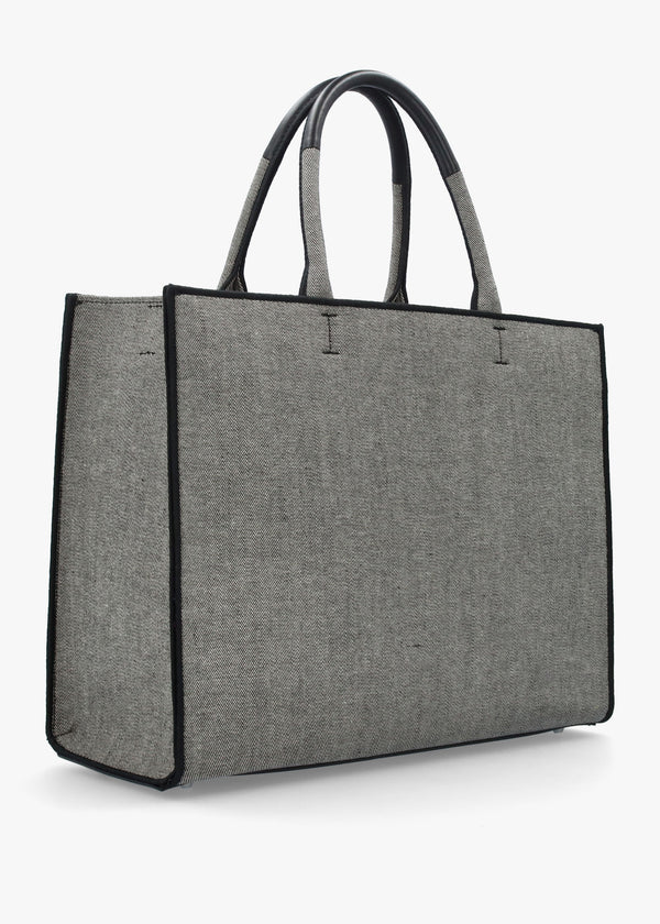 Furla Large Opportunity Grey Denim Tote Bag