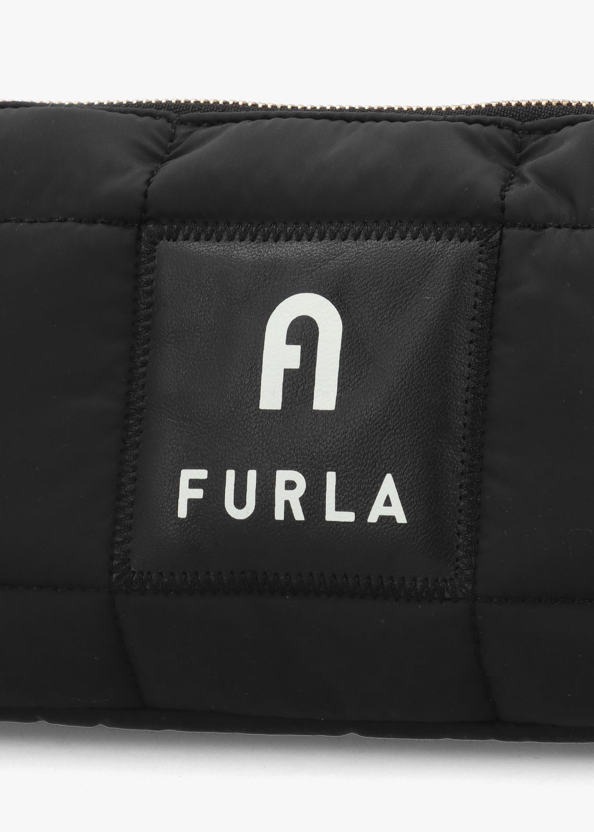 Mini Piuma Black Shoulder Bag