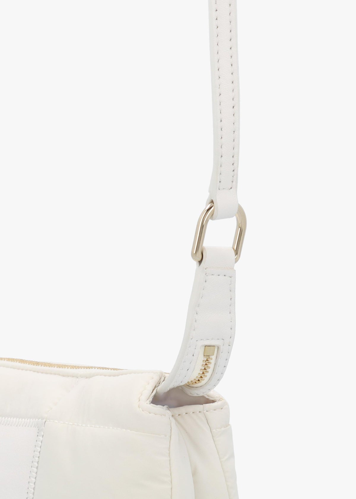 Furla Mini Piuma White Shoulder Bag