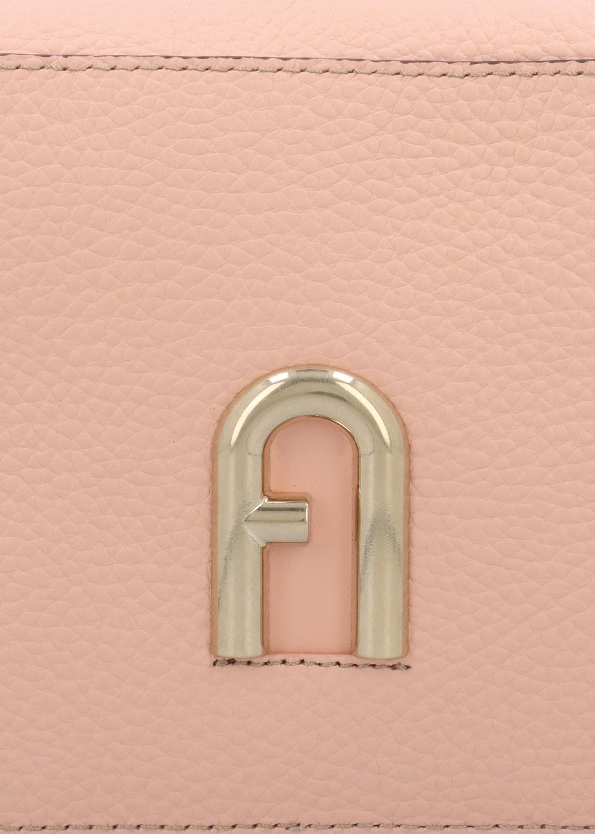 Small Primula Pink Leather Cross-Body Bag